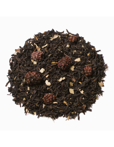 Thé noir aromatisé en vrac - Mûre Mûre