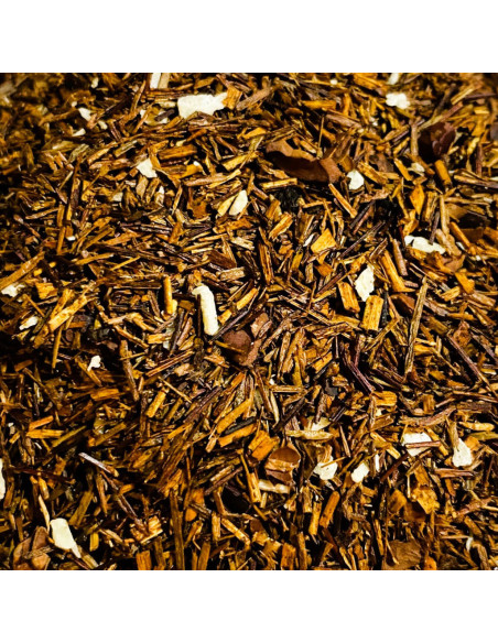 Mélange Lord Ganacho avec rooibos torréfié, cacao et noix de coco râpée