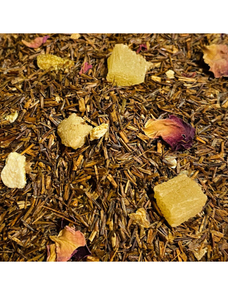 Rooibos Parfumé Ananas, Mangue & Fruits Exotiques - Escale Tropicale - en vrac - zoom