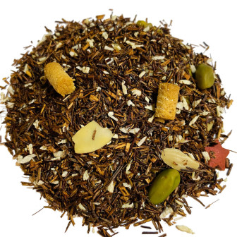 Rooibos Échappée Gourmande à la pistache, amande et macaron