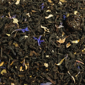 Thé Noir Aromatisé Mûre, Myrtille & Violette - Blue Lagoon - en vrac 2