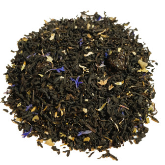 Thé Noir Aromatisé Mûre, Myrtille & Violette - Blue Lagoon - en vrac