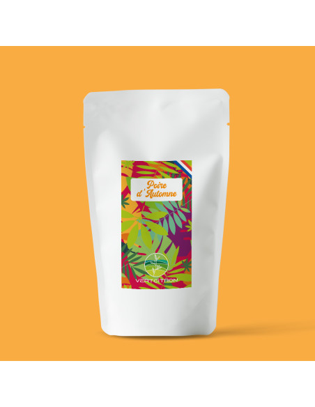 Pochette 100g d’infusion Poire d’Automne Vertcitron