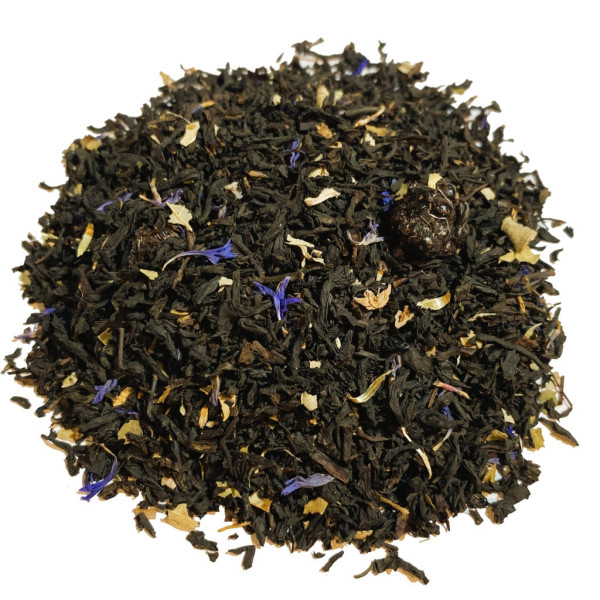 Thé noir aromatisé Blue Lagoon dans l'Offre Découverte Vertcitron