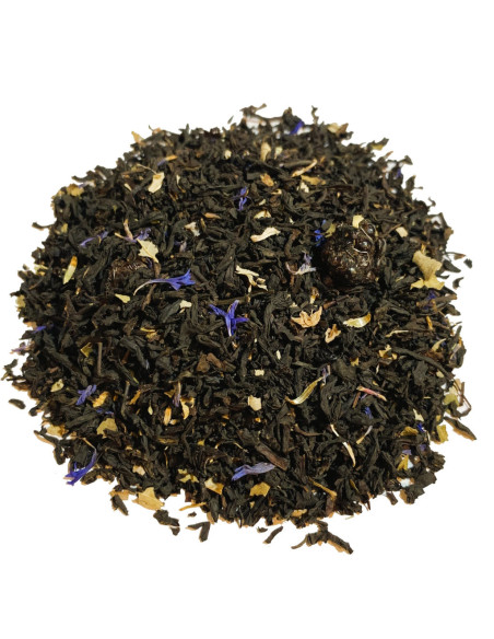Thé noir aromatisé Blue Lagoon dans l'Offre Découverte Vertcitron