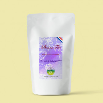 Thé aromatisé à message - Bonne Fête !