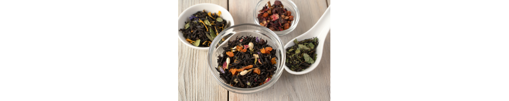 Thé Noir Aromatisé en Vrac - Recettes Artisanales | Vertcitron